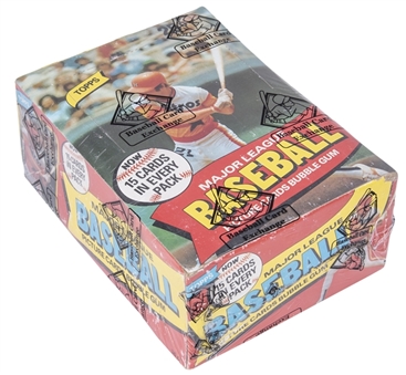 1980 Topps Baseball Unopened Wax Box (36 Packs) – BBCE Certified